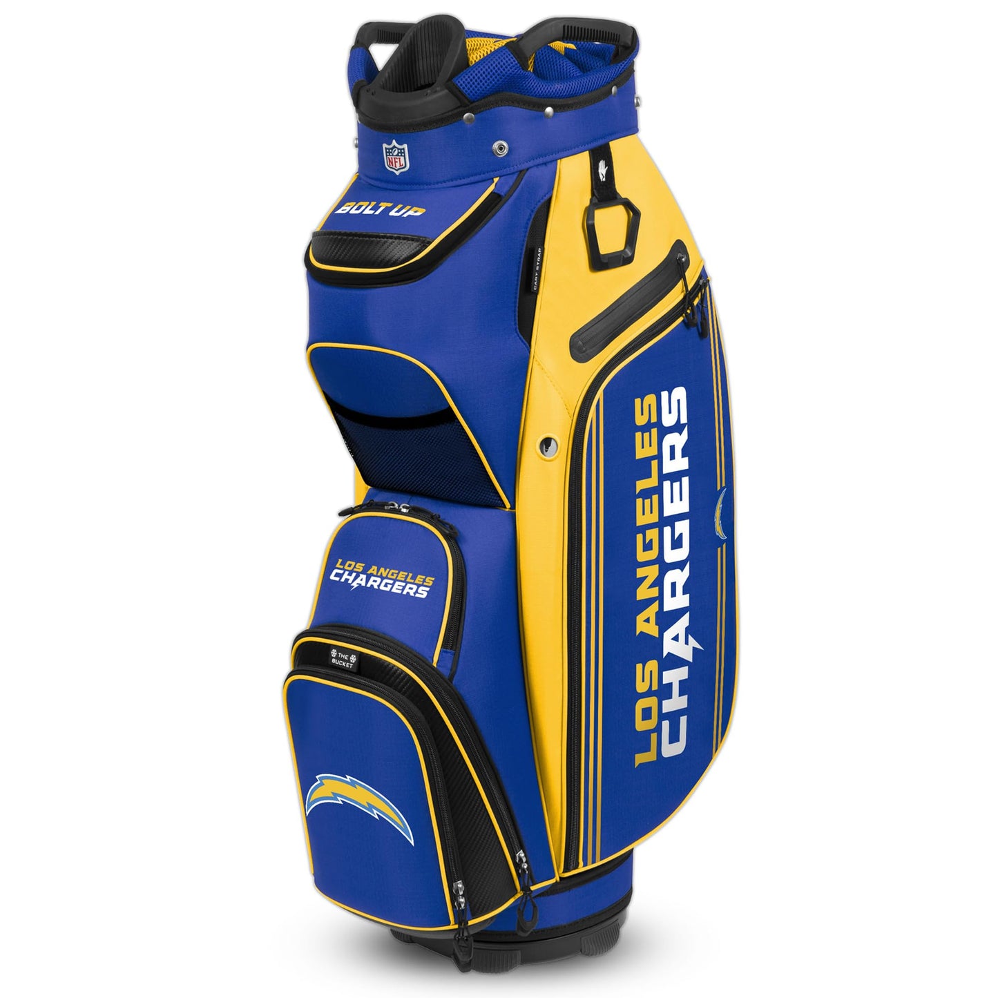 Los Angeles Chargers The Bucket III Cooler Cart Golf Bag |Team Effort