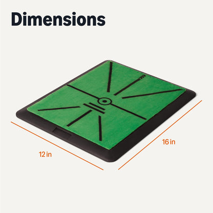 Amazon Basics Golf Swing Path Hitting Mat