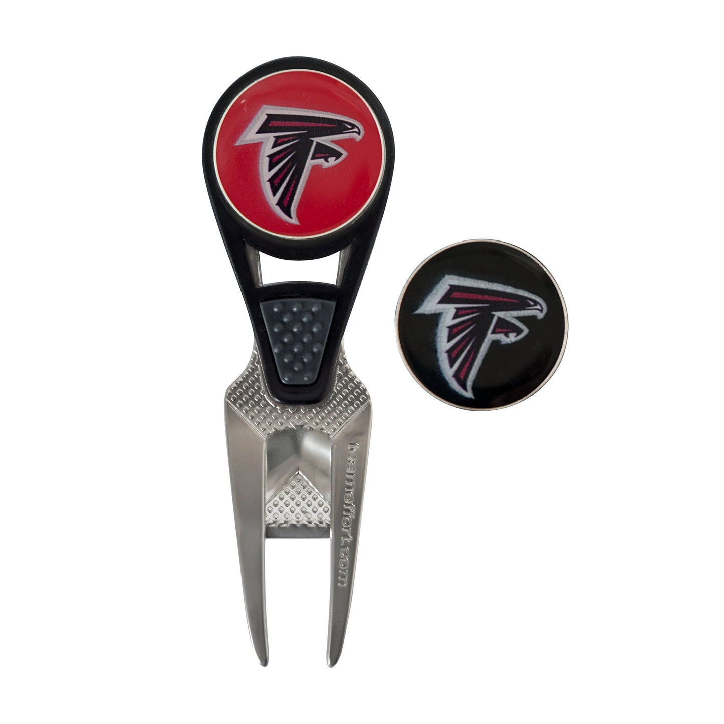 Atlanta Falcons CVX Ball Mark Repair Tool & 2 Ball Markers |Team Effort