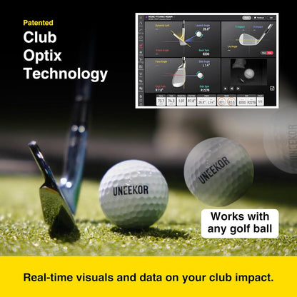 Uneekor Eye MINI - Outdoor/Indoor Golf Launch Monitor & Simulator