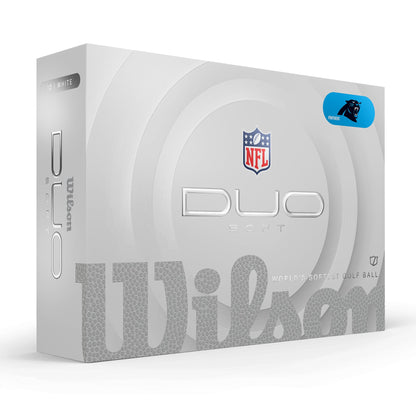 Carolina Panthers WILSON 2025 Duo Soft NFL Golf Balls