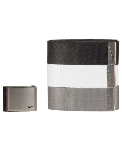 Nike Men's 3 Pack Golf Web Belt