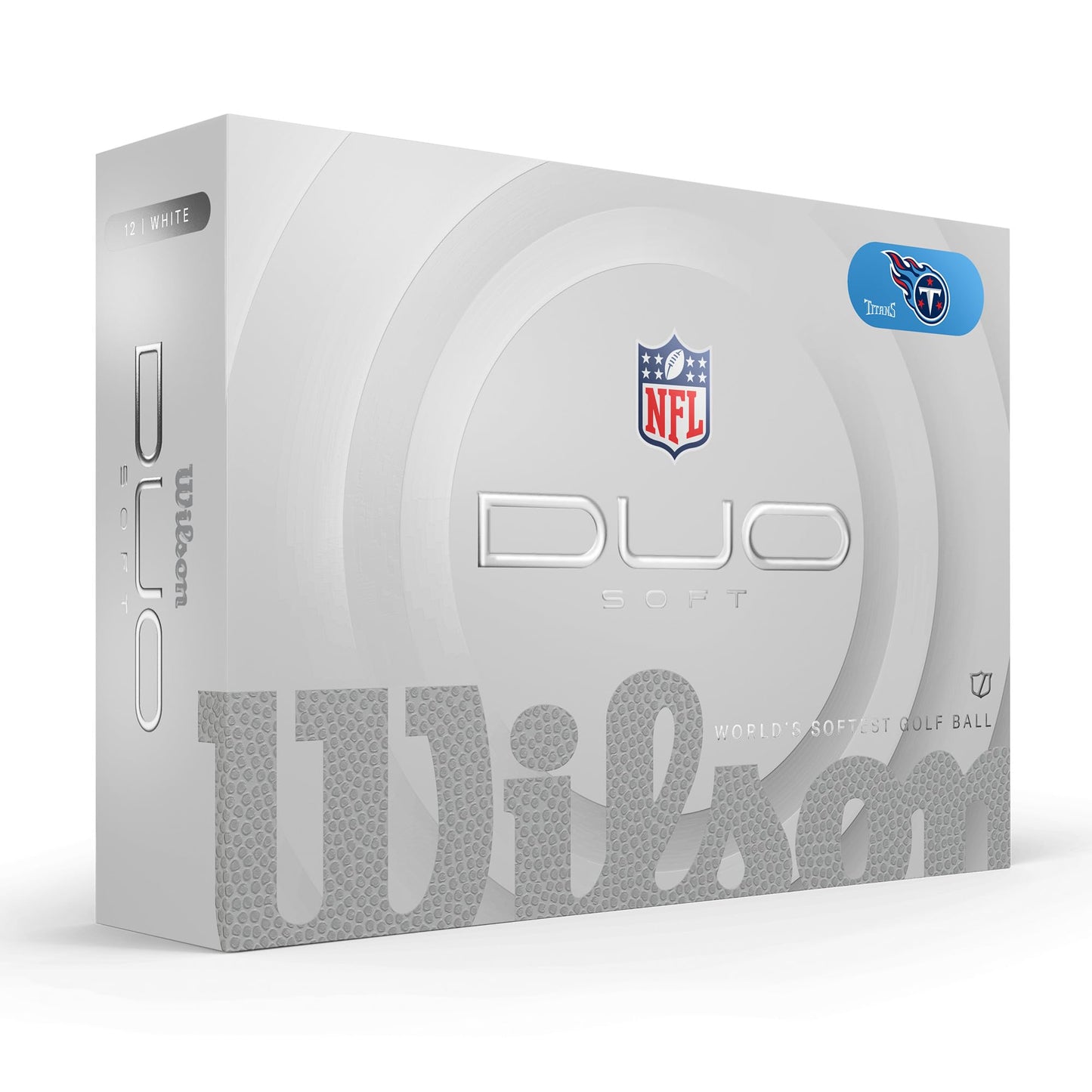 Tennessee Titans WILSON 2025 Duo Soft NFL Golf Balls