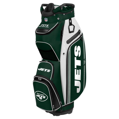 New York Jets The Bucket III Cooler Cart Golf Bag |Team Effort
