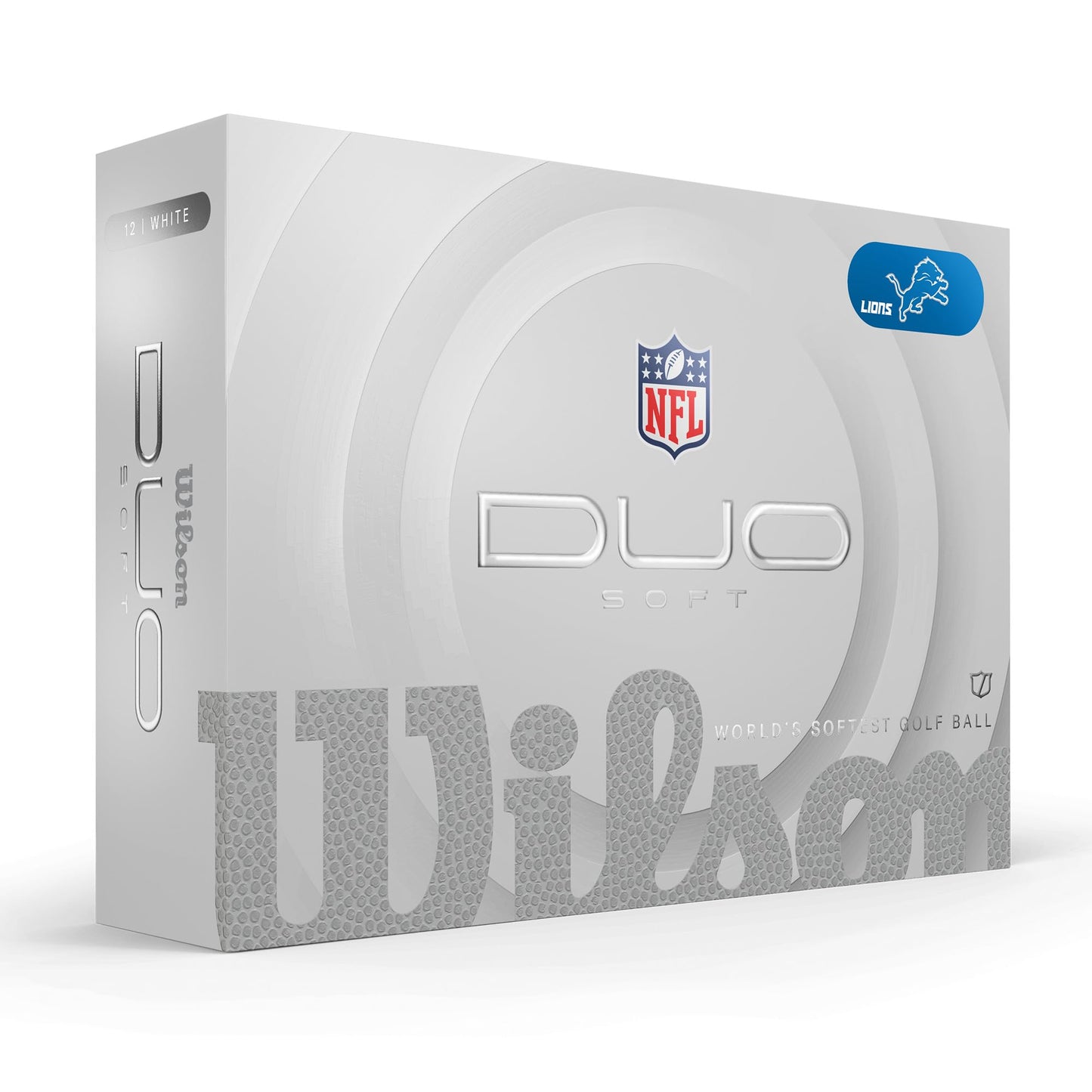 Detroit Lions WILSON 2025 Duo Soft NFL Golf Balls