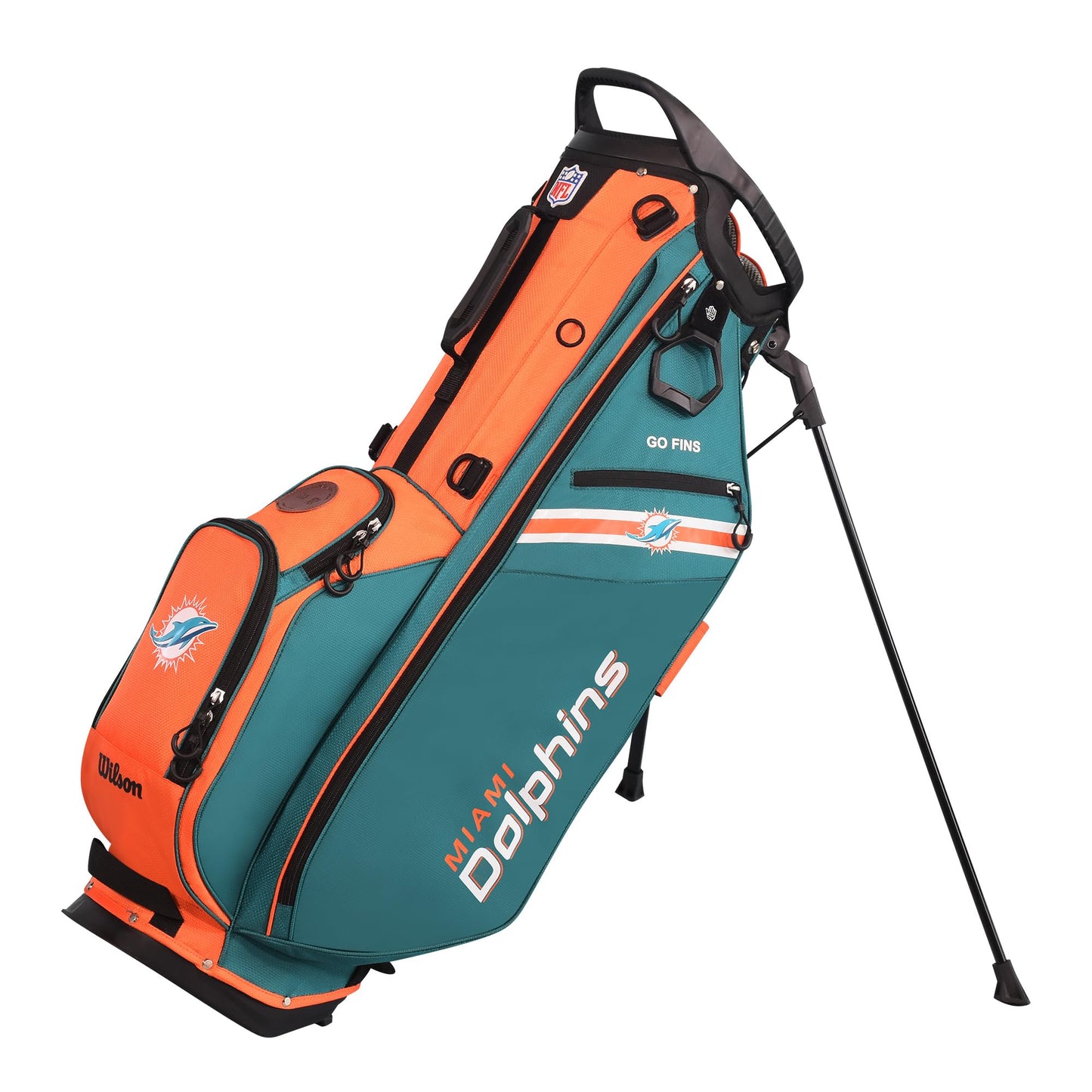 Miami Dolphins Golf Stand Bags | Wilson