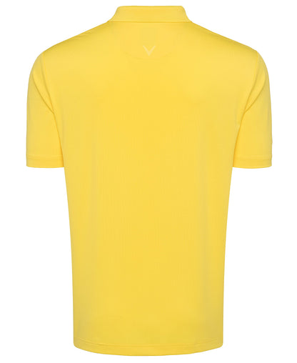 Callaway Mens Solid Opti-dri Short Sleeve Stretch Golf Polo