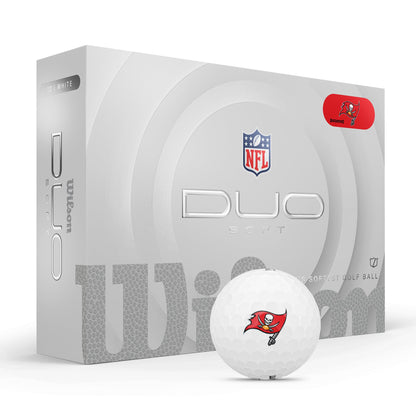 Tampa Bay Buccaneers WILSON 2025 Duo Soft NFL Golf Balls