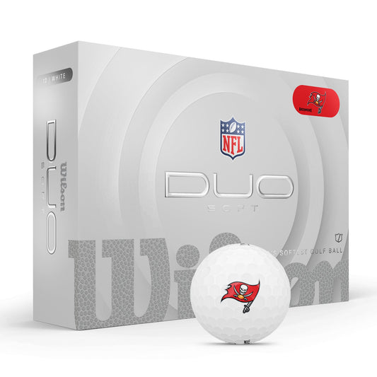 Tampa Bay Buccaneers WILSON 2025 Duo Soft NFL Golf Balls