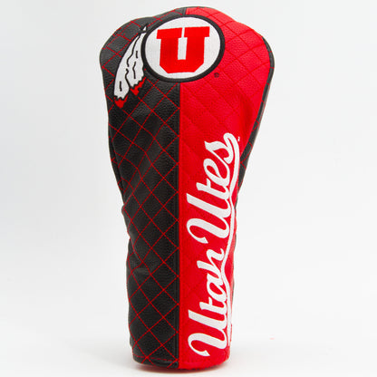 Team Golf Utah DR/FW Quilted Headcovers