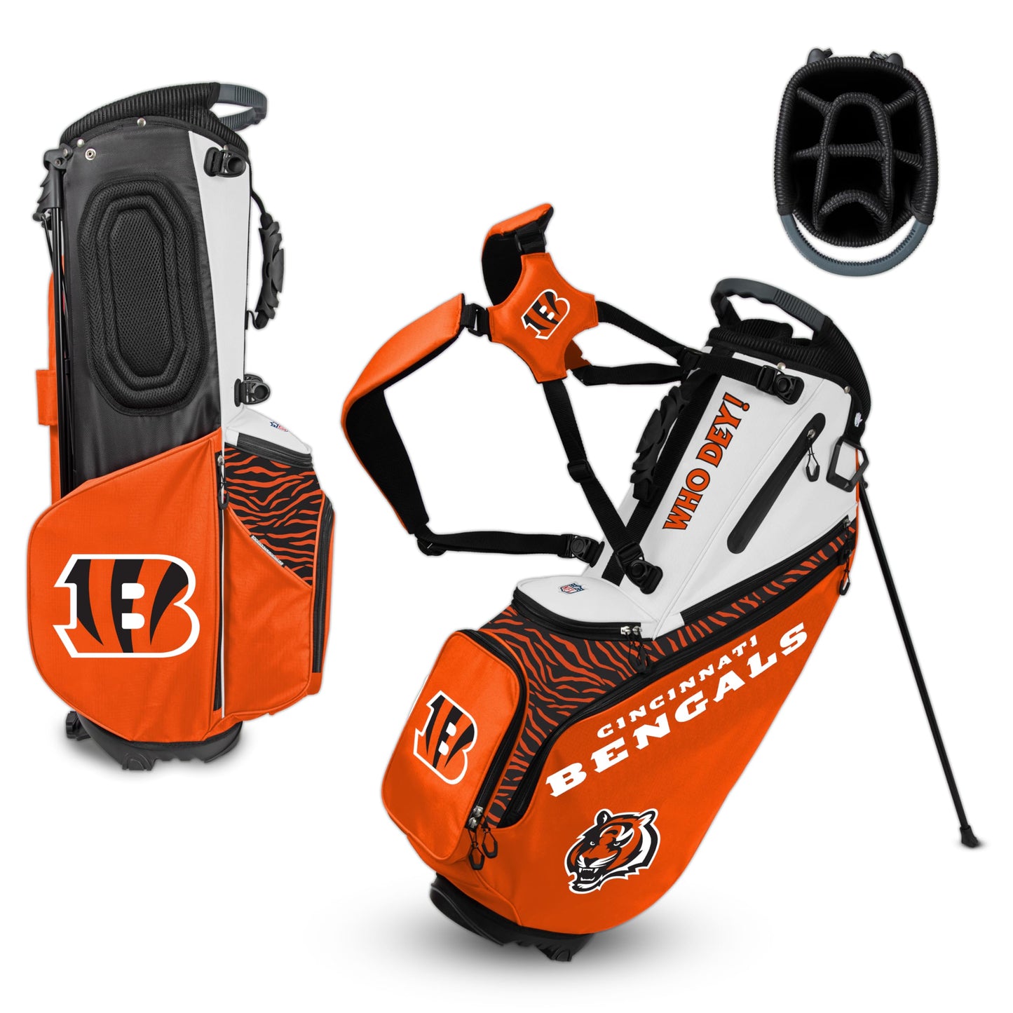 Cincinnati Bengals Back Nine Stand Bag |Team Effort