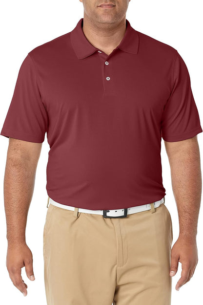 Amazon Essentials Mens Golf Polo Shirt, Moisture-Wicking Quick Dry, Short Sleeve