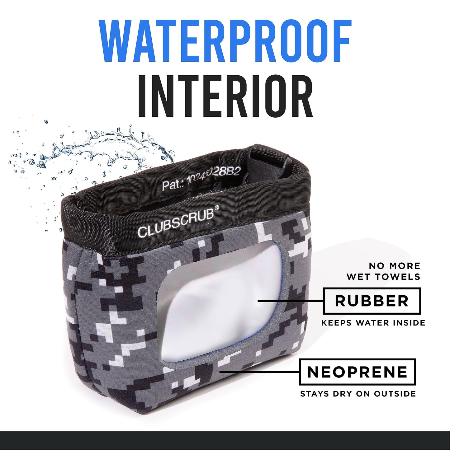 Golf Club and Golf Ball Cleaning Bag