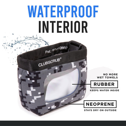 Golf Club and Golf Ball Cleaning Bag