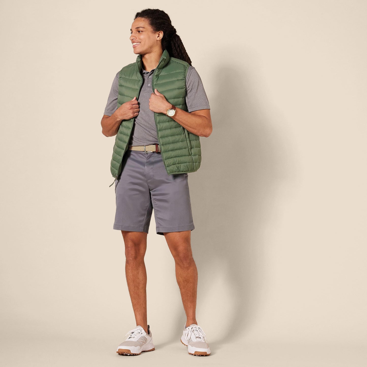 Amazon Essentials Men's Slim-Fit Stretch Golf Short