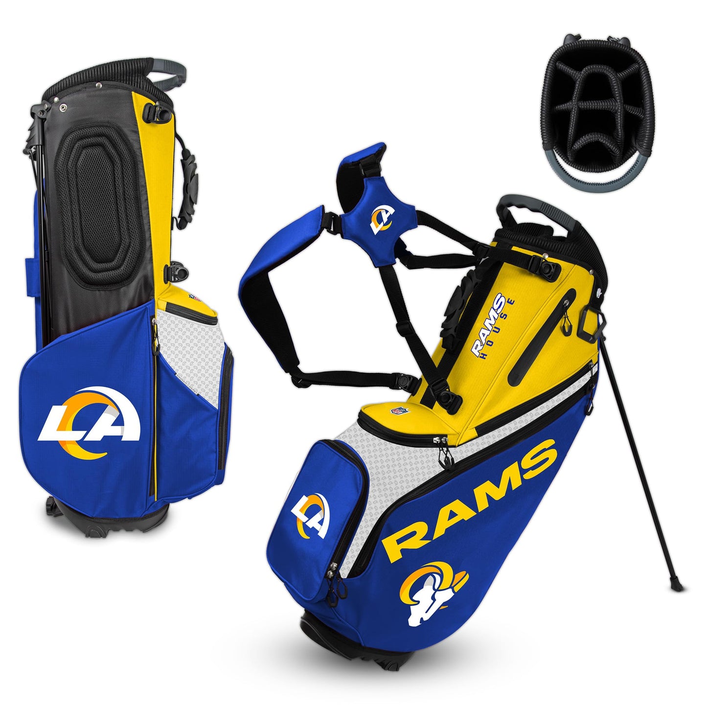 Los Angeles Rams Back Nine Stand Bag |Team Effort
