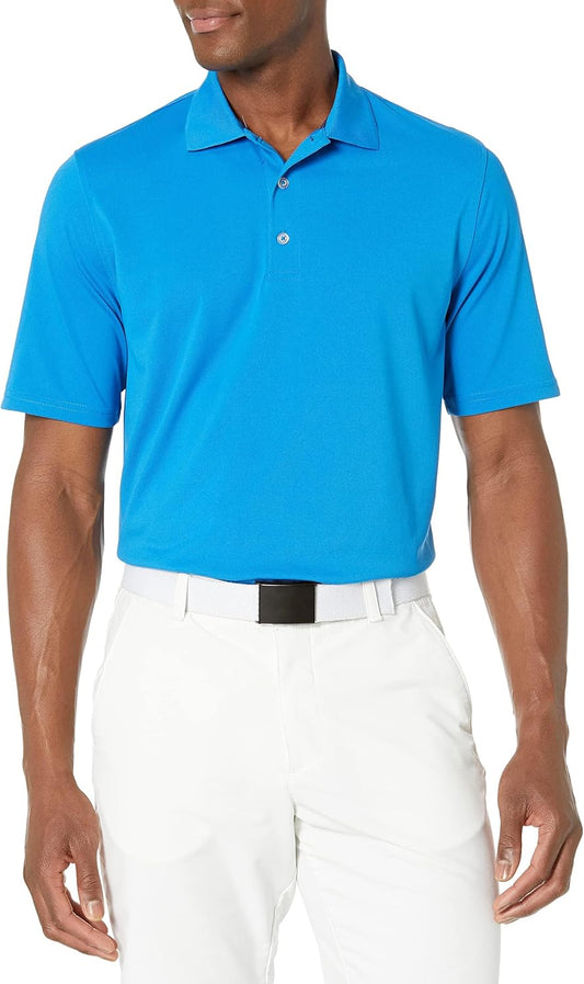 Amazon Essentials Mens Golf Polo Shirt, Moisture-Wicking Quick Dry, Short Sleeve