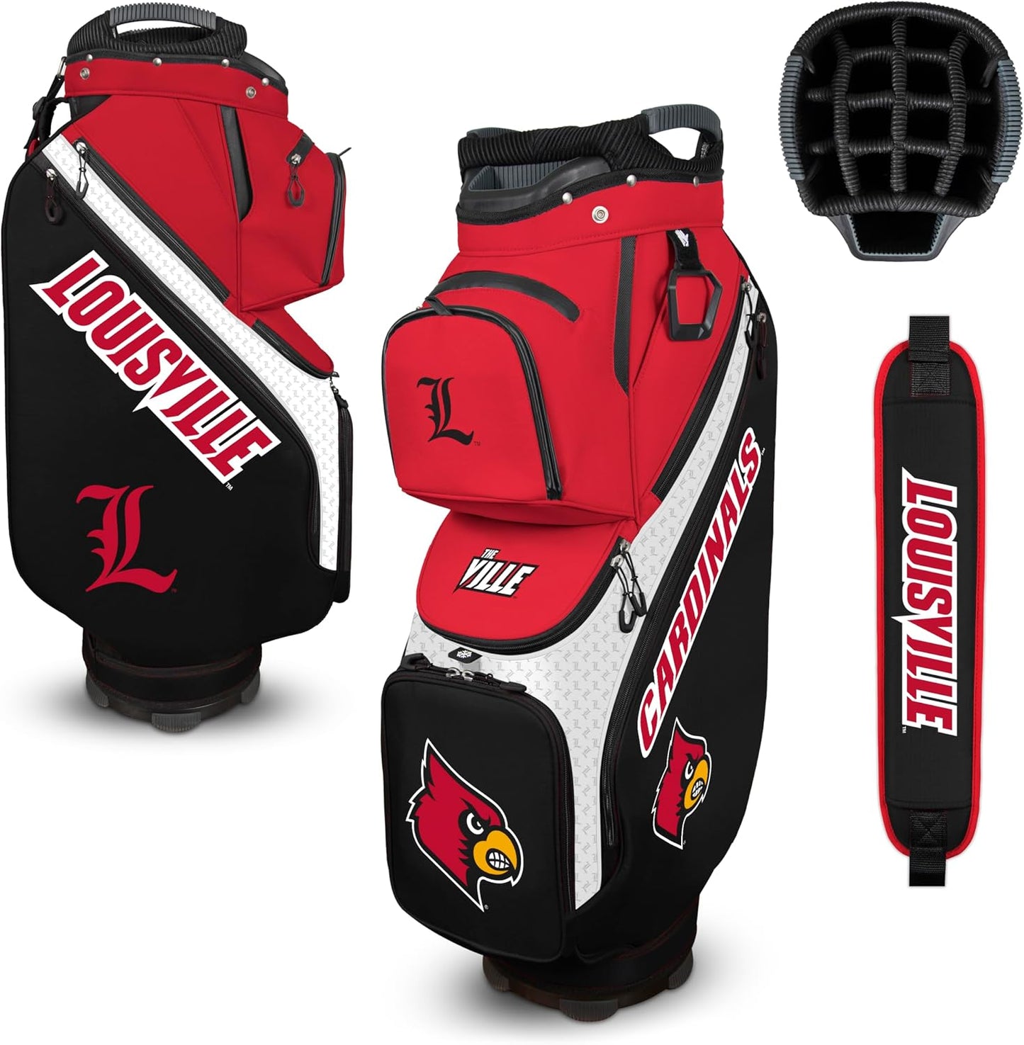 Louisville Clubhouse Cooler Cart Bag NCAA |Team Effort