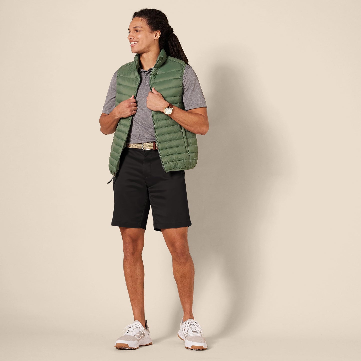 Amazon Essentials Men's Slim-Fit Stretch Golf Short