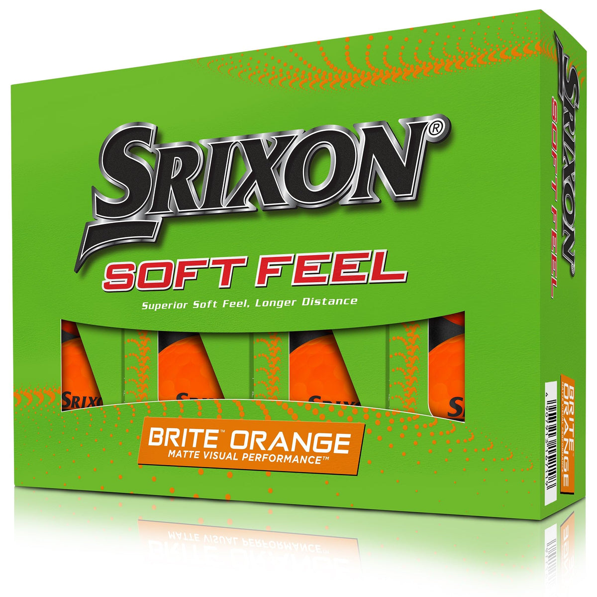 Srixon Soft Feel Series Golf Balls - Brite Orange - 2024