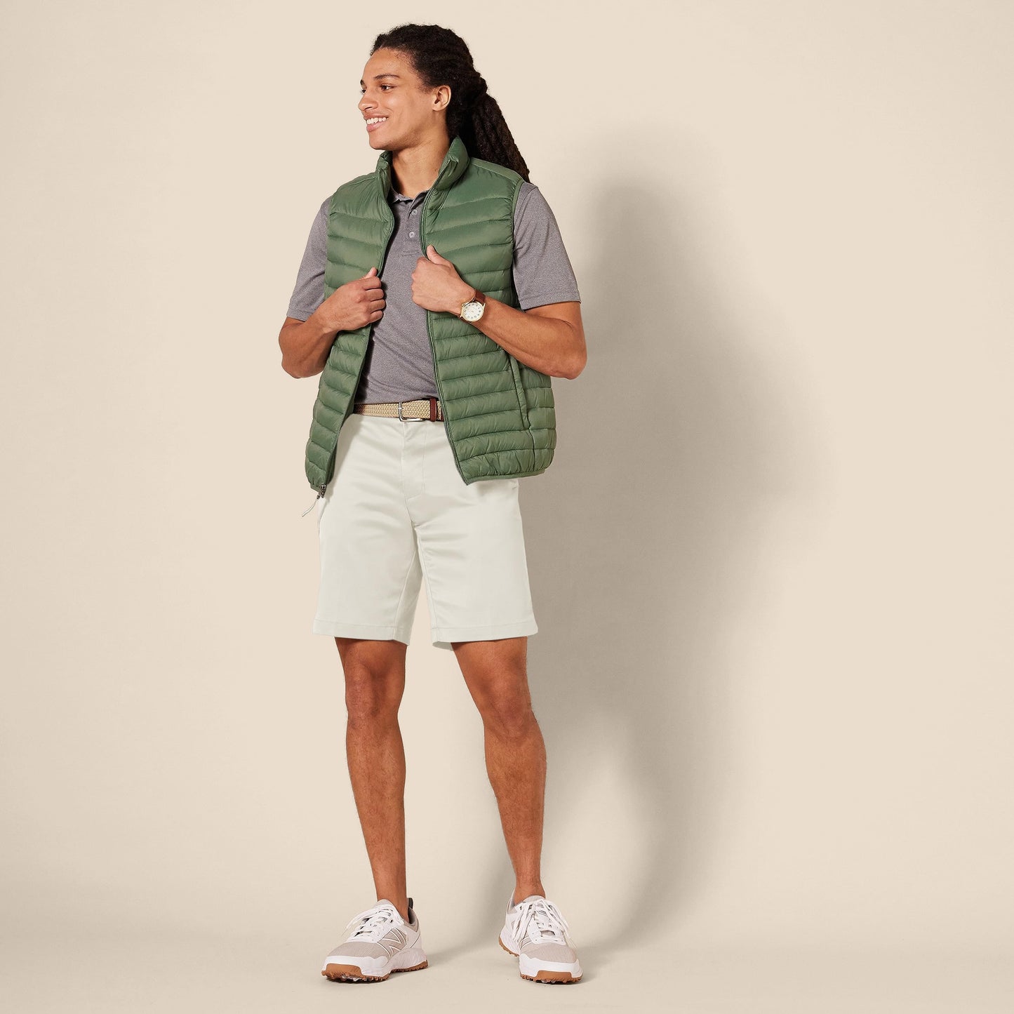 Amazon Essentials Men's Slim-Fit Stretch Golf Short