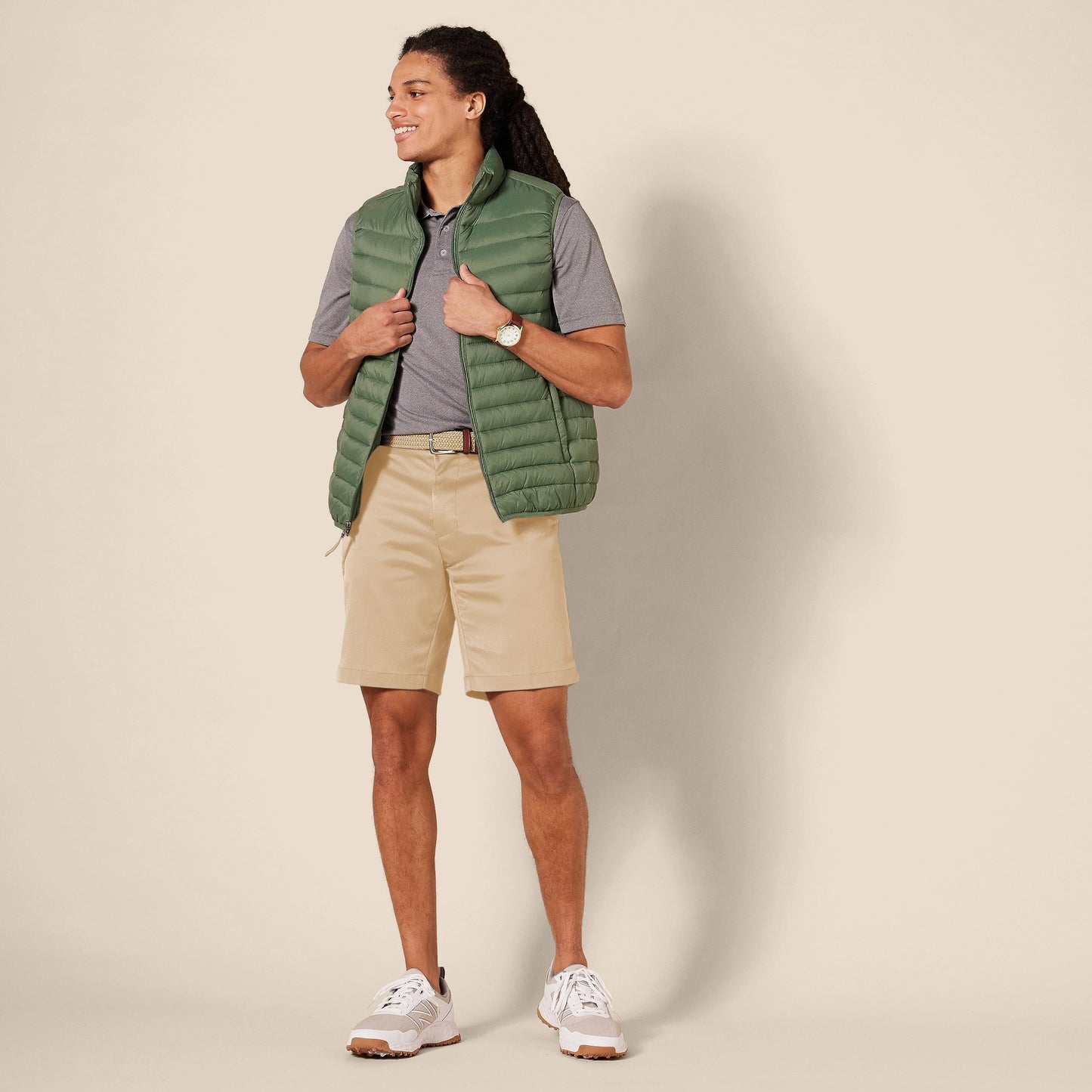 Amazon Essentials Men's Slim-Fit Stretch Golf Short