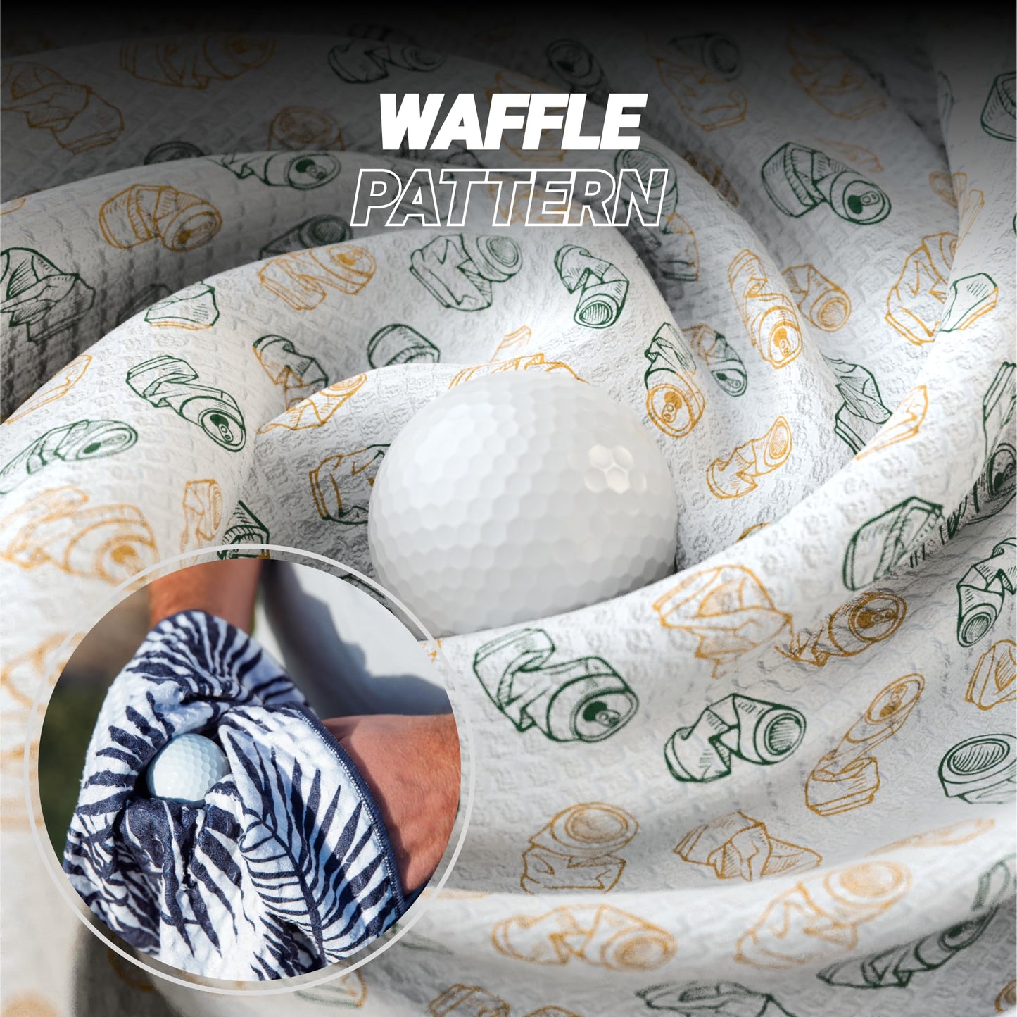 Blue Tees Golf Premium Magnetic Towel