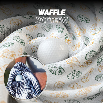 Blue Tees Golf Premium Magnetic Towel