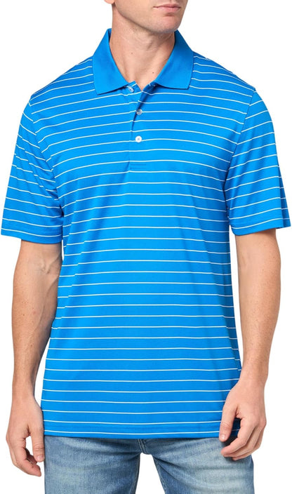 Amazon Essentials Mens Golf Polo Shirt, Moisture-Wicking Quick Dry, Short Sleeve