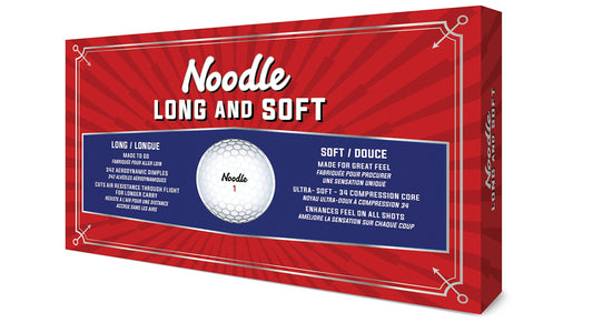 TaylorMade 2018 Noodle Long & Soft Golf Balls