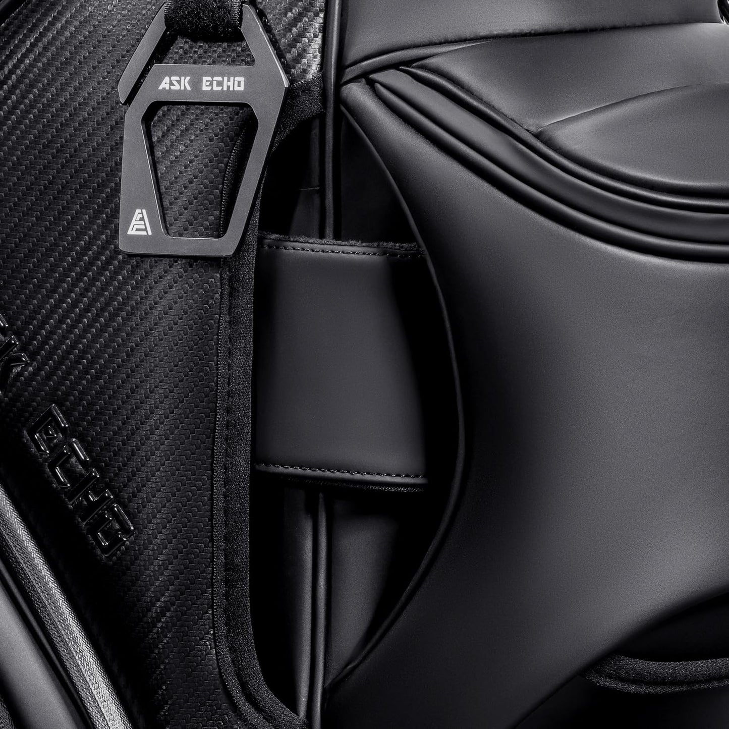 ASK ECHO Soundless Cart Golf Bag with 15 Way Full Length Dividers Golf SLC-130LE Cart Bag