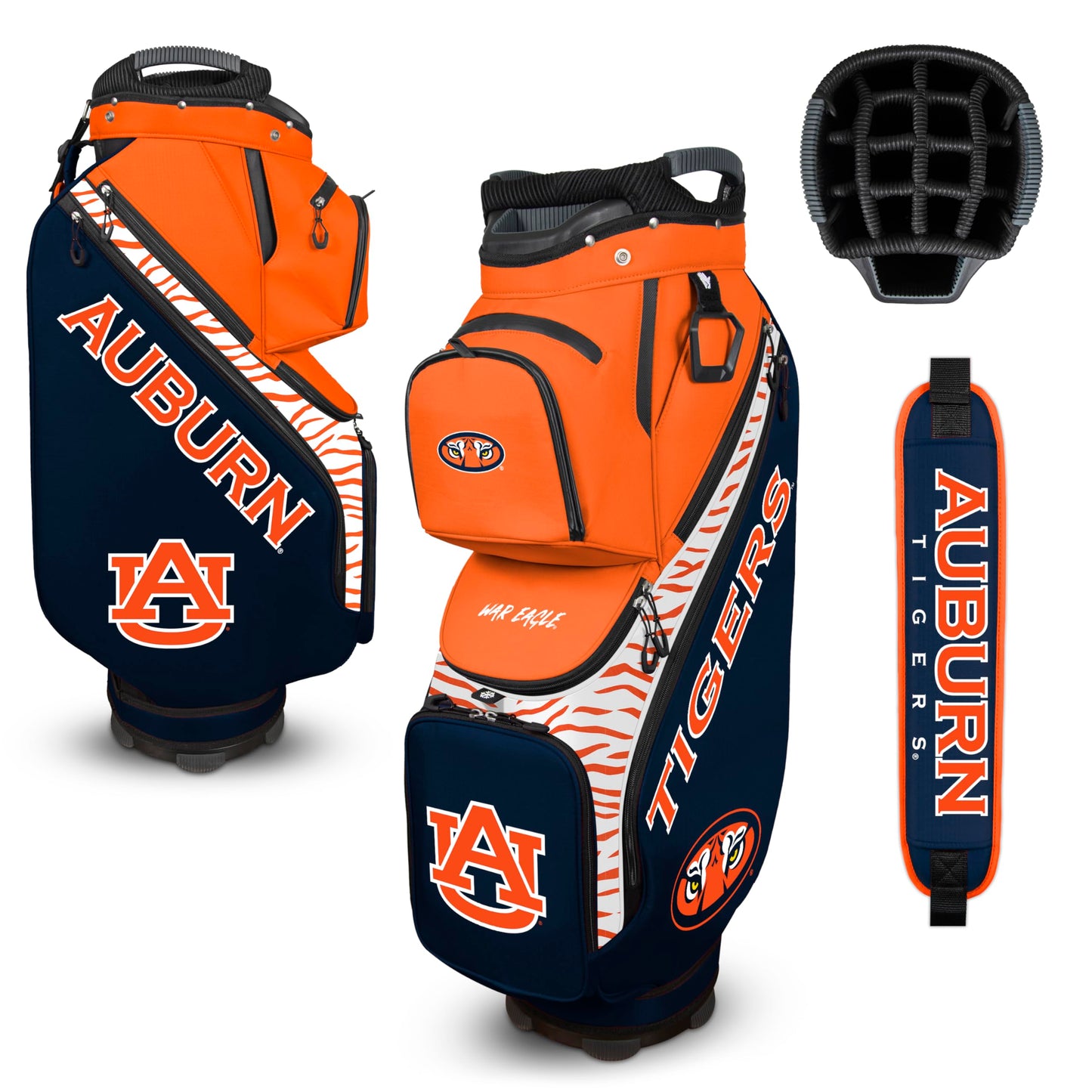 Auburn Clubhouse Cooler Cart Bag NCAA |Team Effort