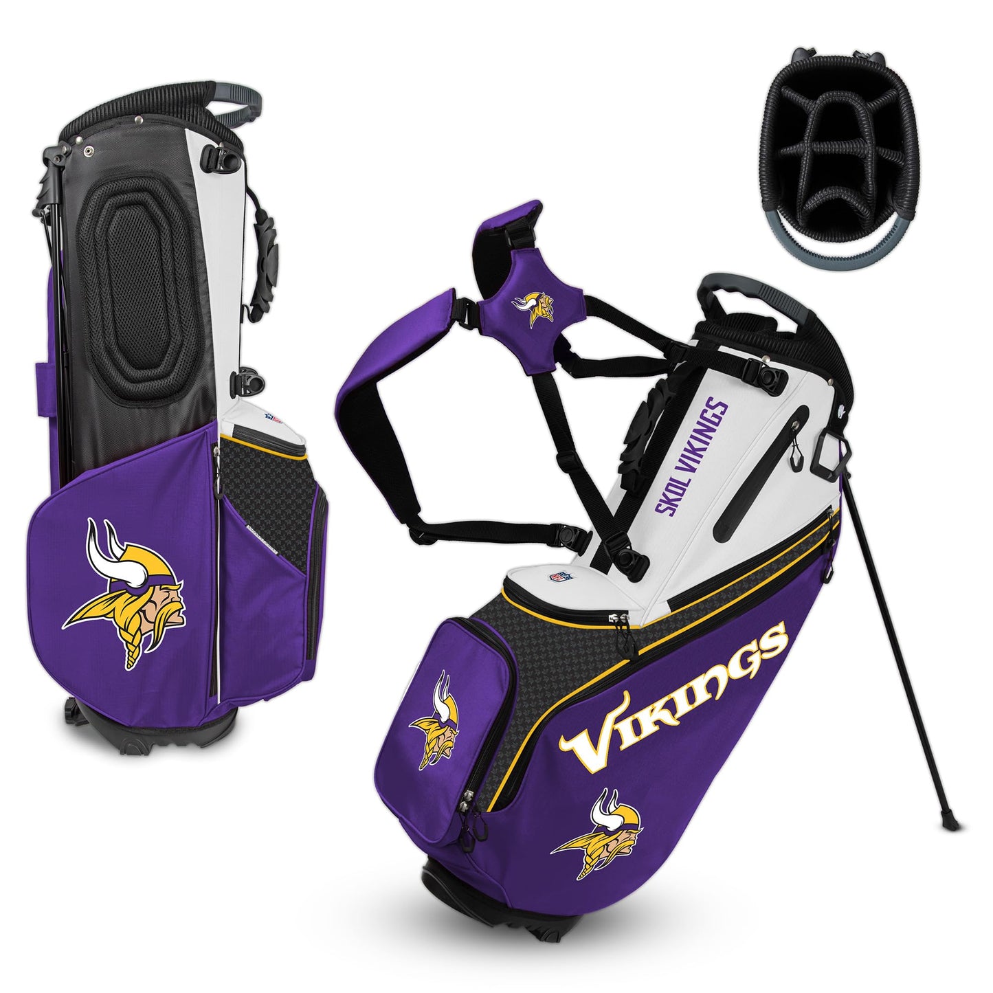 Minnesota Vikings Back Nine Stand Bag |Team Effort