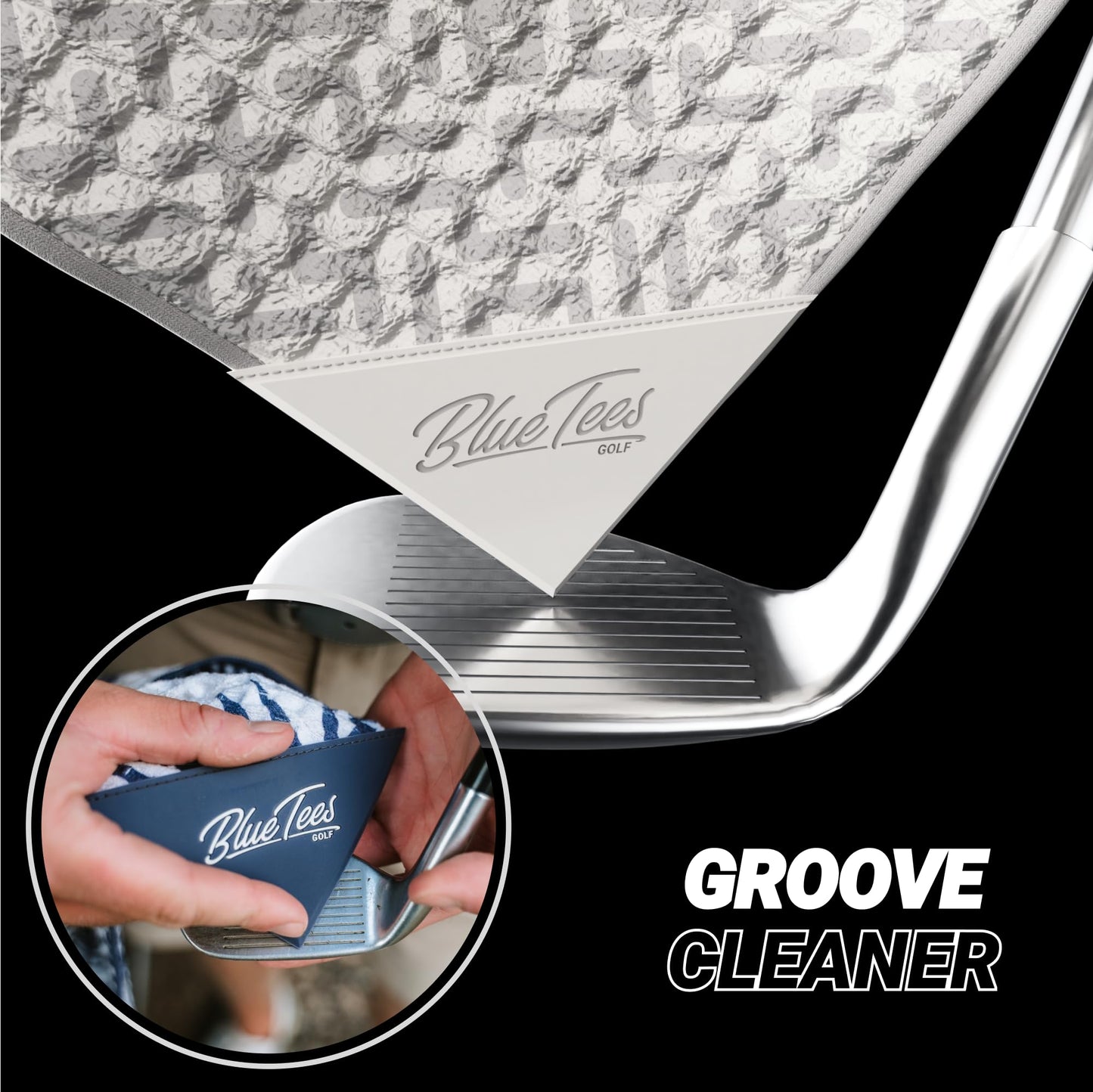 Blue Tees Golf Premium Magnetic Towel