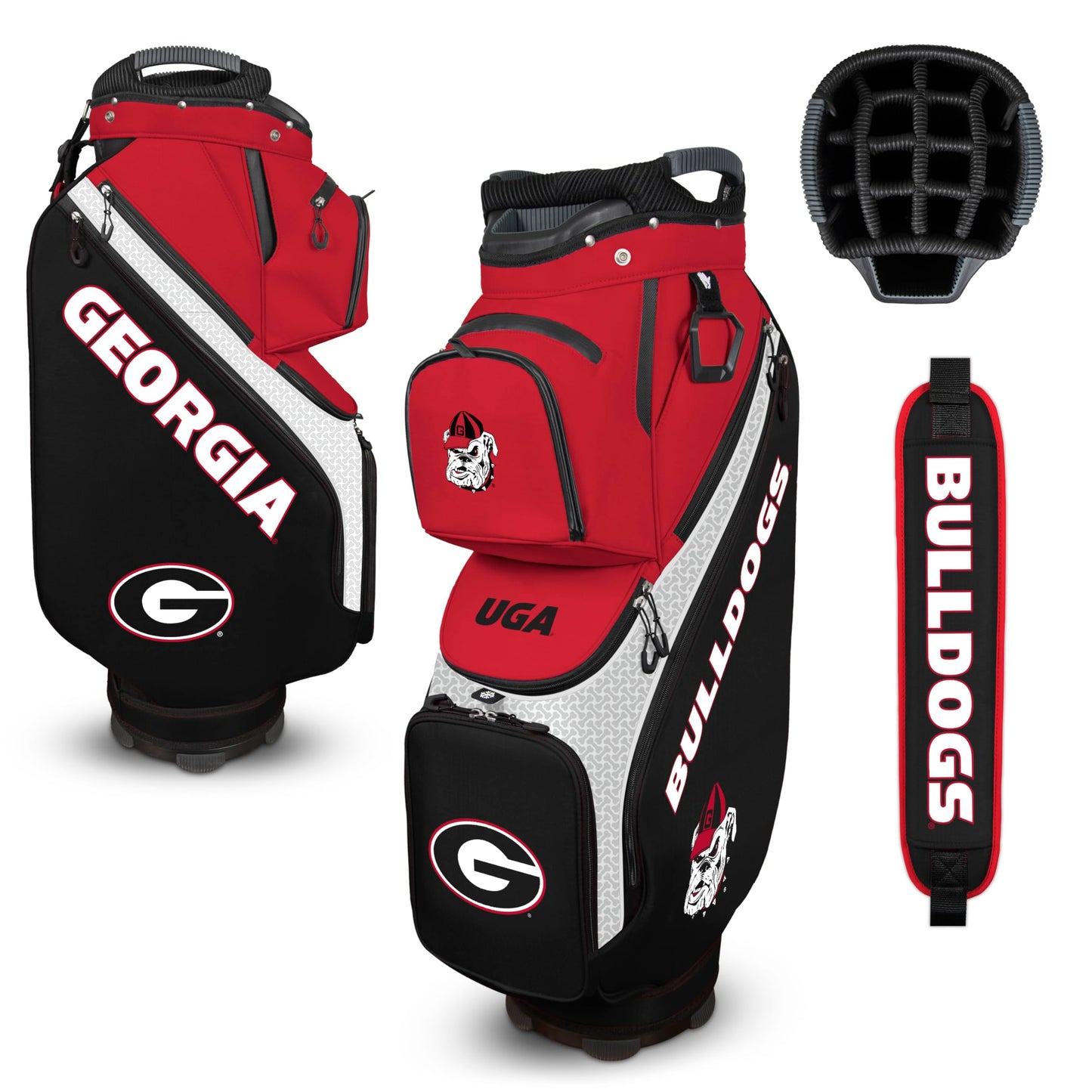 Georgia Clubhouse Cooler Cart Bag NCAA |Team Effort