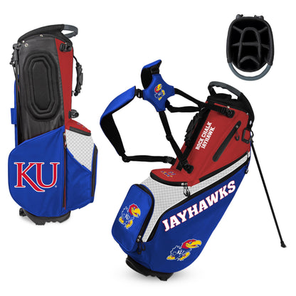 Kansas Back Nine Stand Bag NCAA |Team Effort
