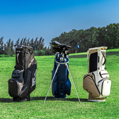 ASK ECHO Golf ST-14 Hybrid Stand Bag with 14 Way Full Length Dividers & Quick Putter Clip
