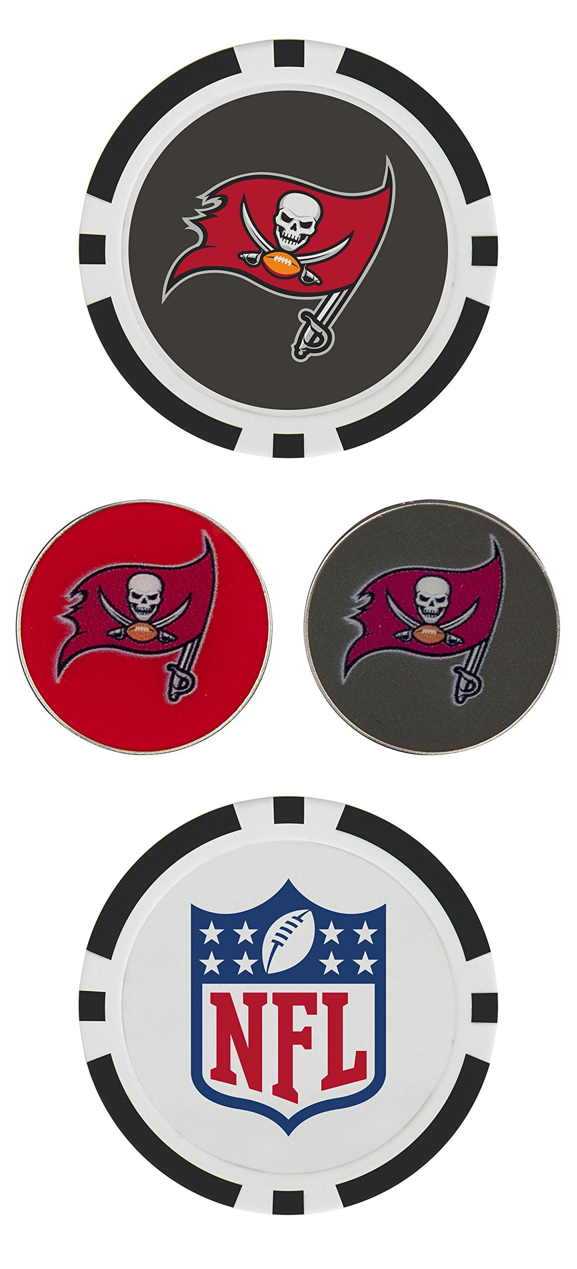 Tampa Bay Buccaneers Ball Marker Set |Team Effort