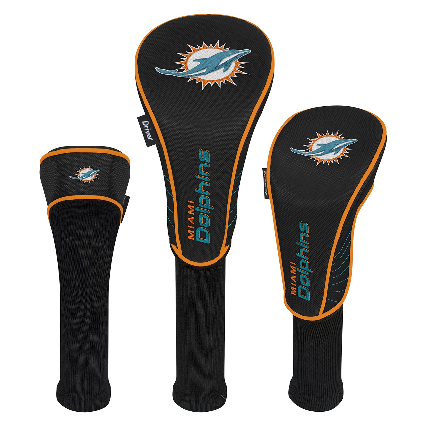 Miami Dolphins Set of Three Headcovers |Team Effort