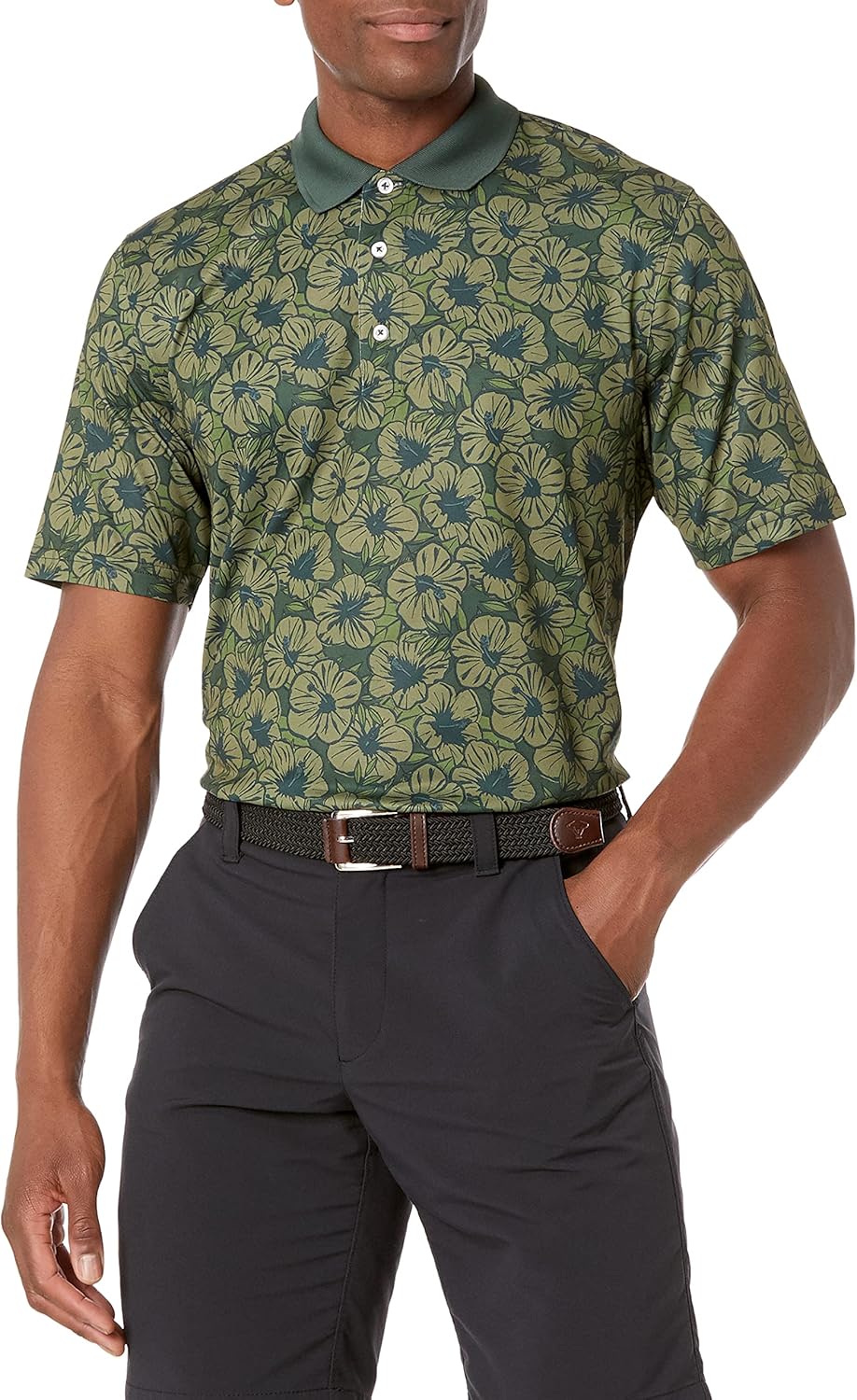 Amazon Essentials Mens Golf Polo Shirt, Moisture-Wicking Quick Dry, Short Sleeve