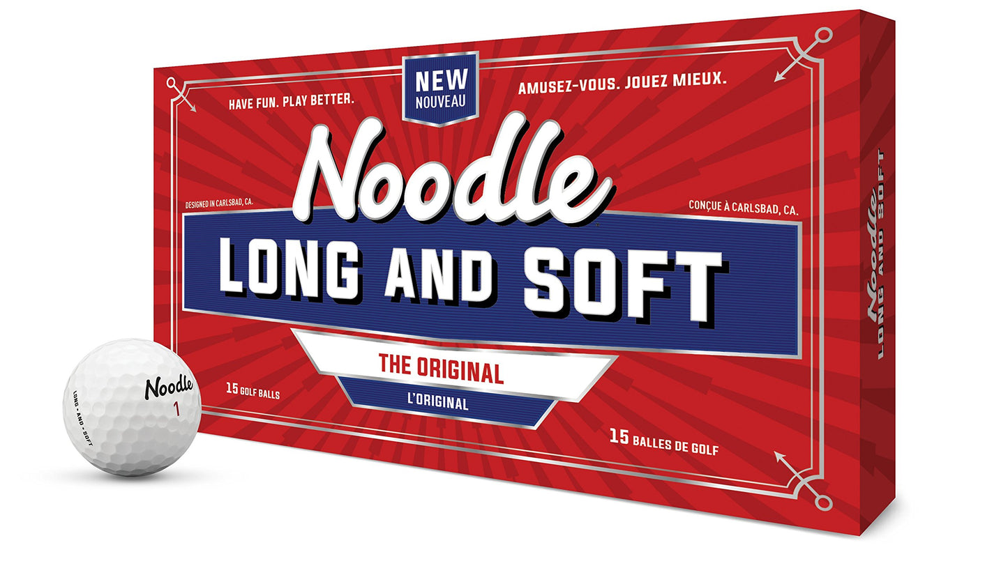 TaylorMade 2018 Noodle Long & Soft Golf Balls
