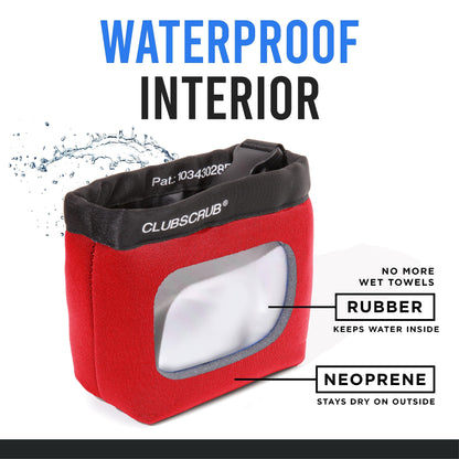 Golf Club and Golf Ball Cleaning Bag