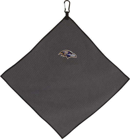 Baltimore Ravens 15" x 15" Grey Microfiber Towel |Team Effort