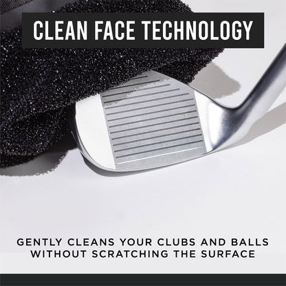 Golf Club and Golf Ball Cleaning Bag