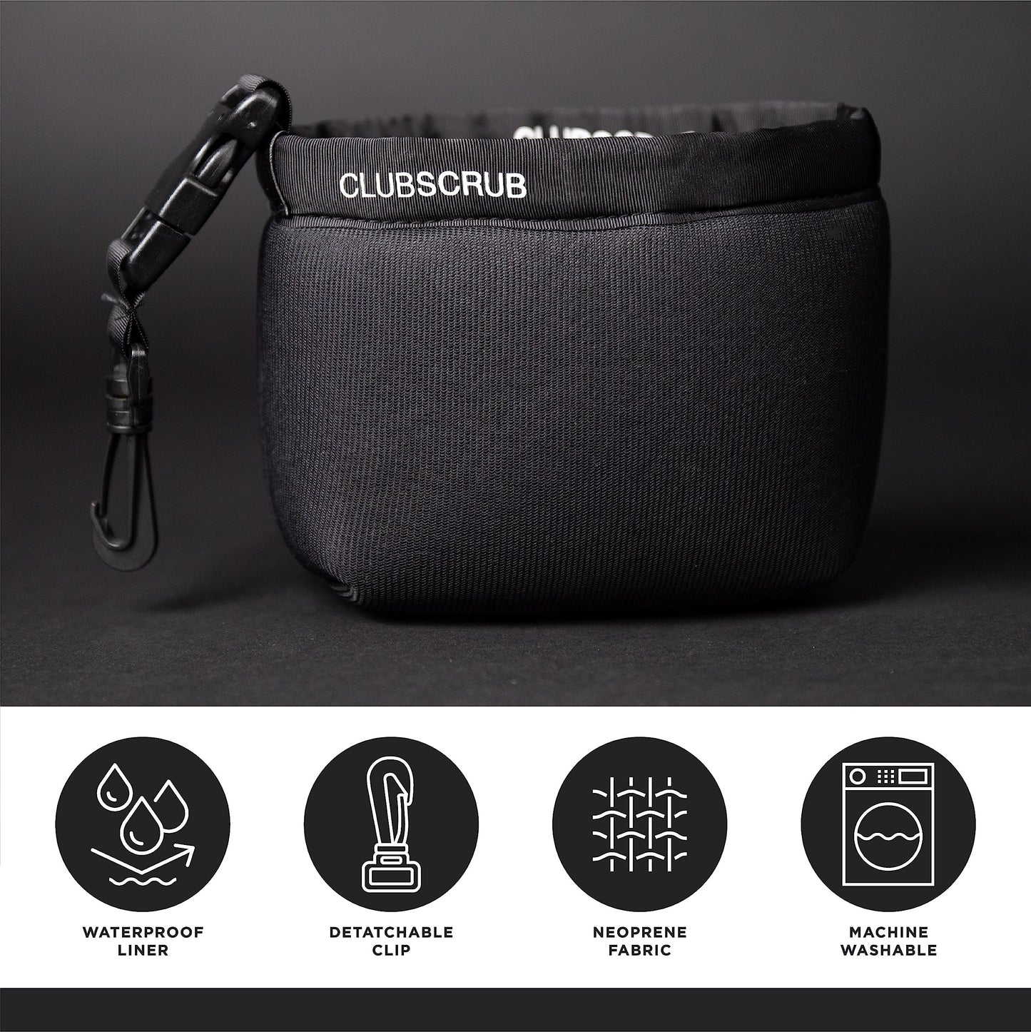 Golf Club and Golf Ball Cleaning Bag