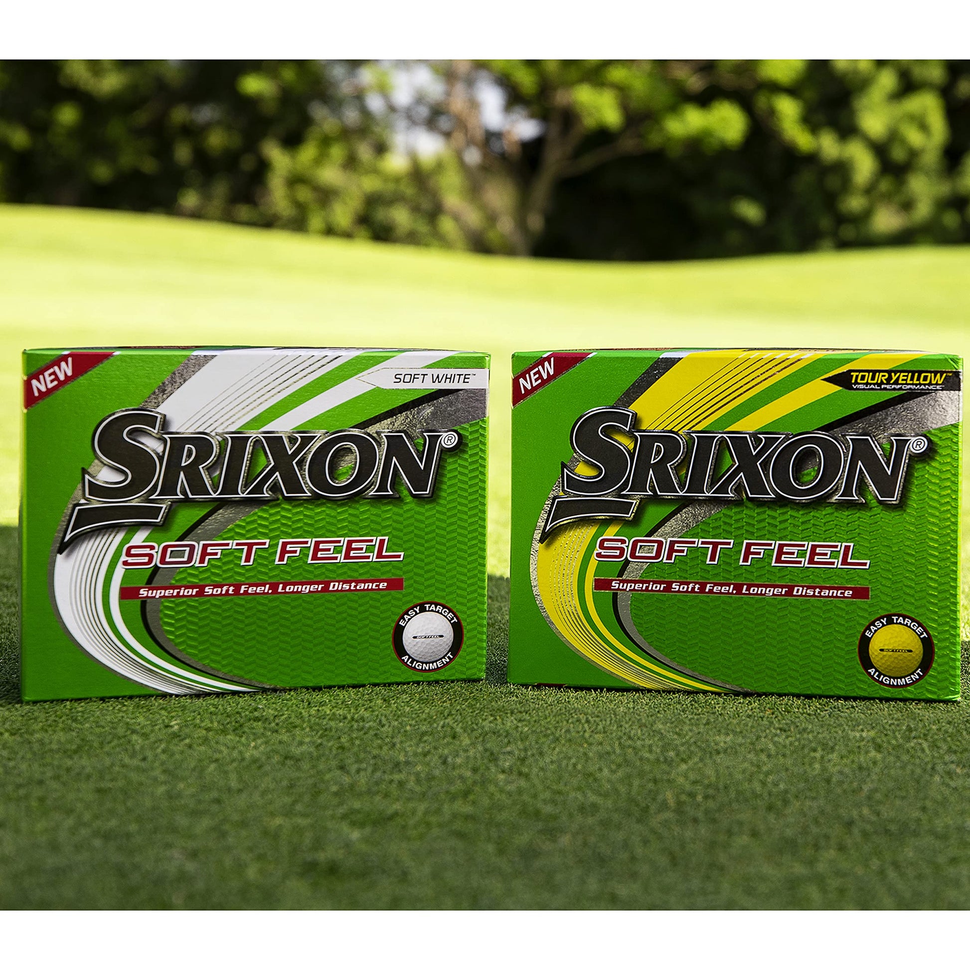 Srixon Soft Feel Series Golf Balls - White - 2022