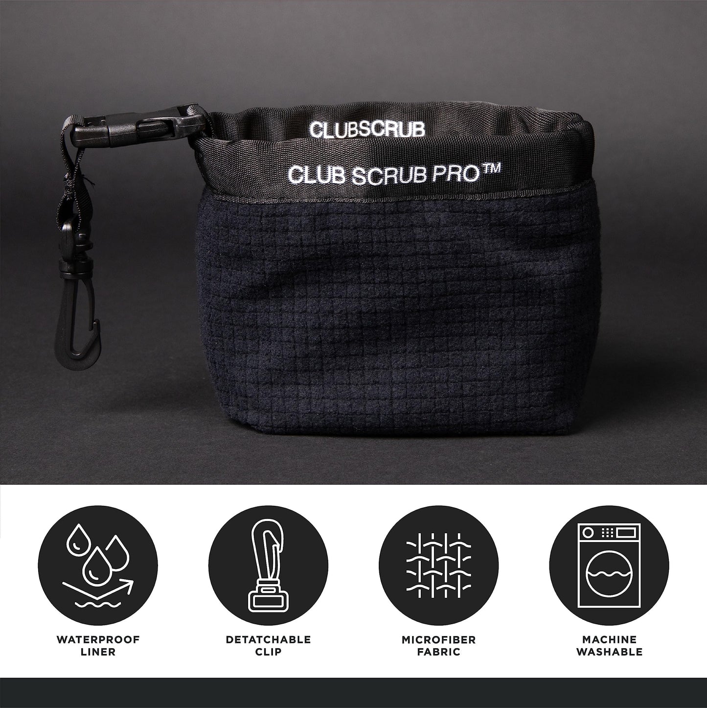Golf Club and Golf Ball Cleaning Bag
