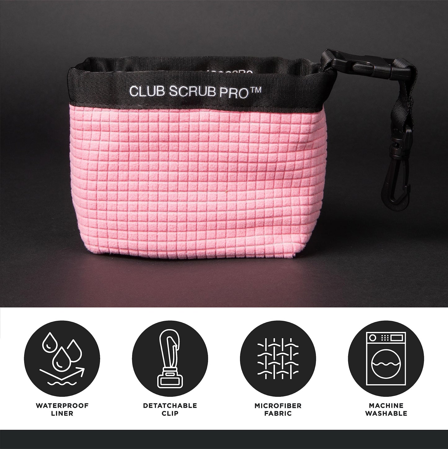 Golf Club and Golf Ball Cleaning Bag
