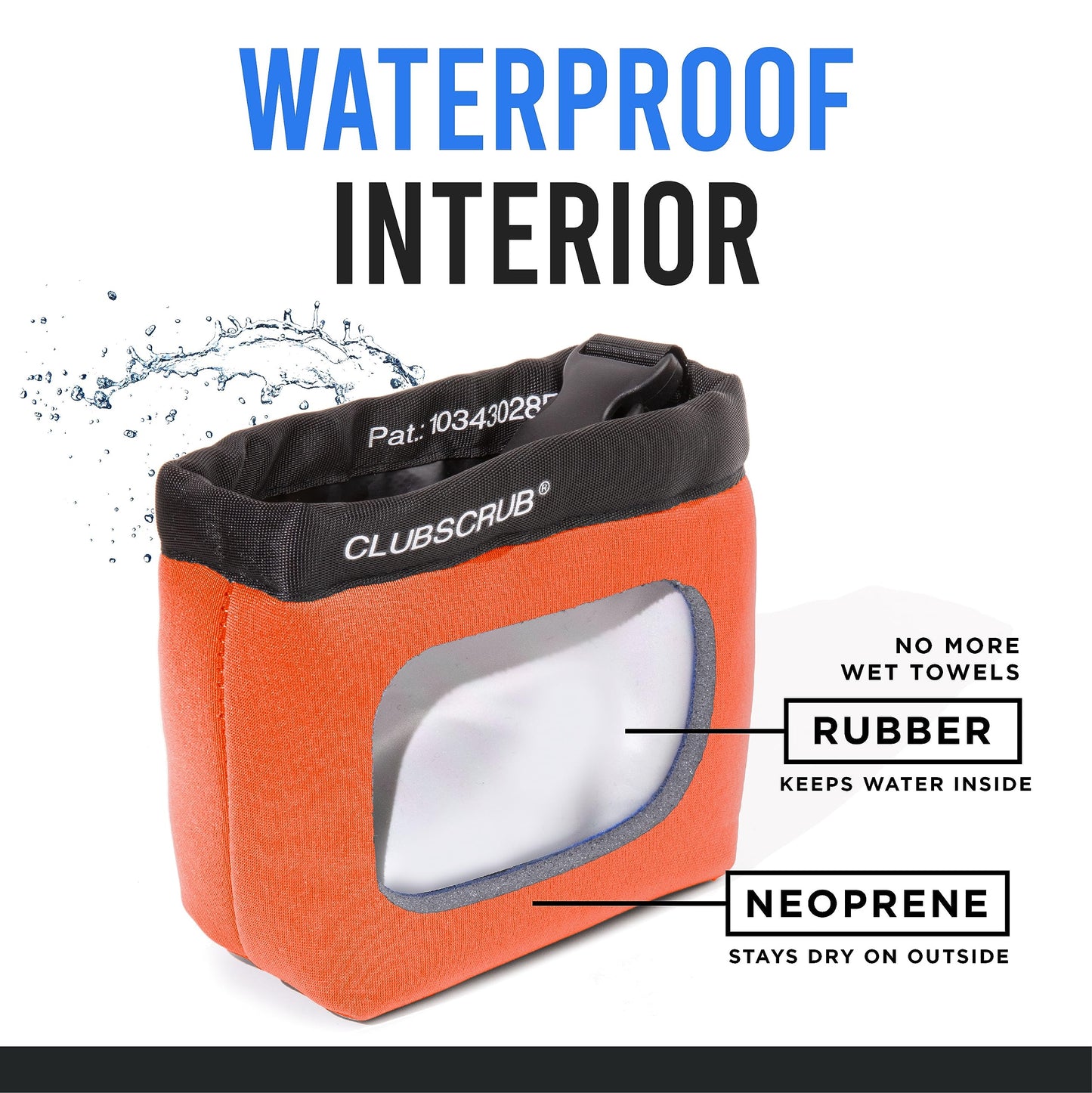 Golf Club and Golf Ball Cleaning Bag