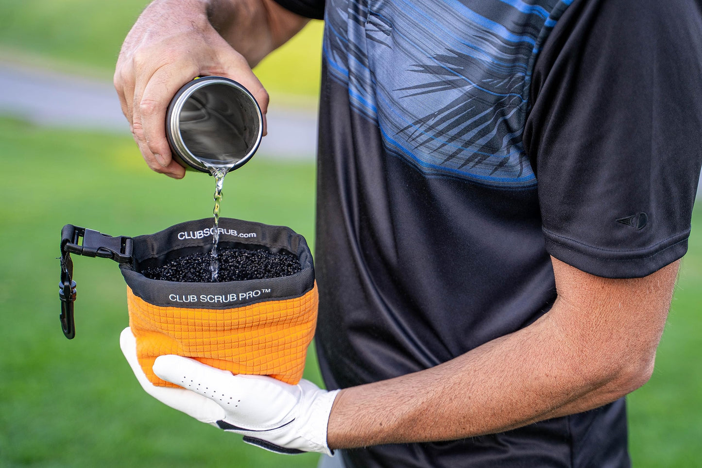 Golf Club and Golf Ball Cleaning Bag